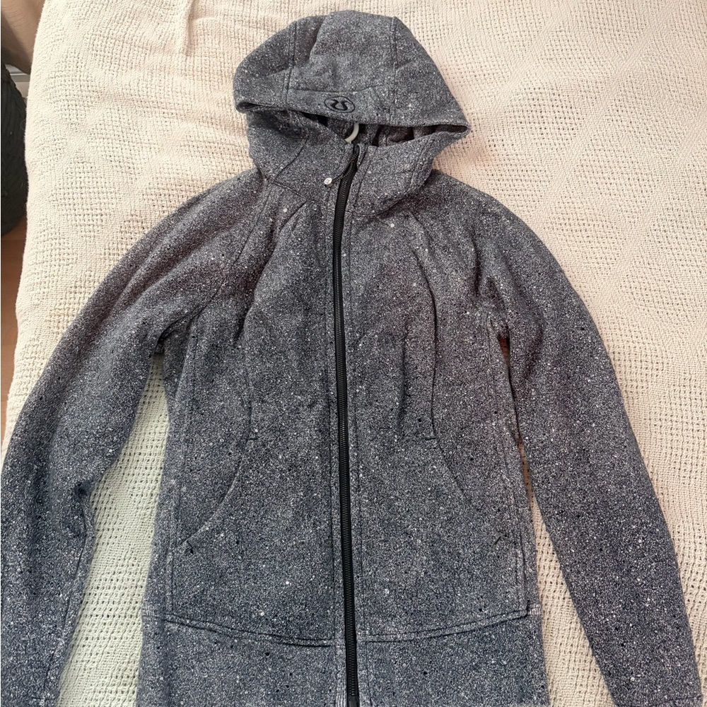 lululemon athletica Speckled Gray Hoodie